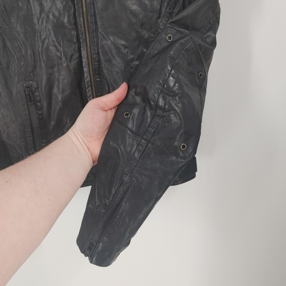 Rudsak Leather Moto Jacket - Picture 4 of 12